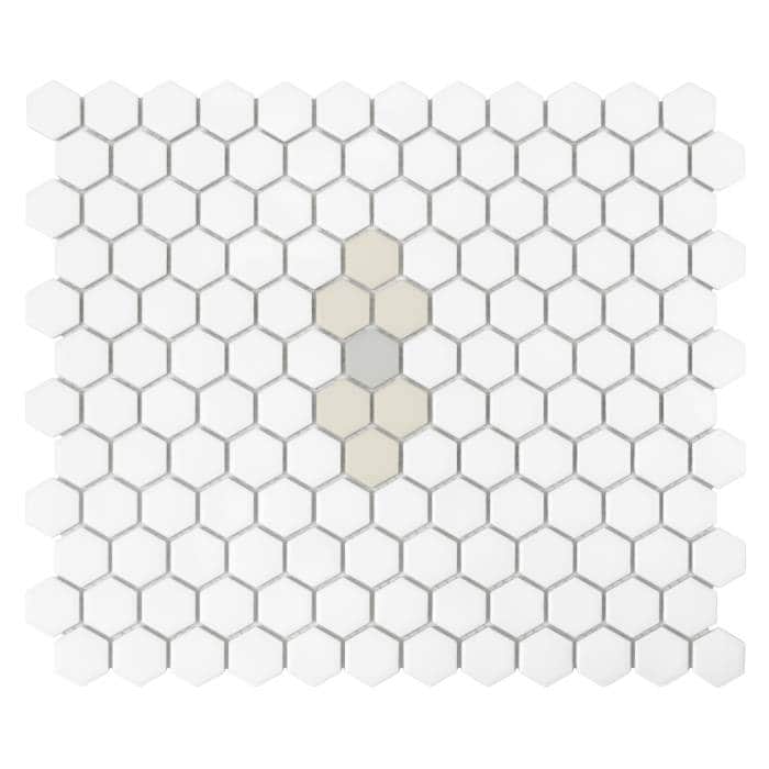 Mosaïque Mini Hexagon Beetle matt