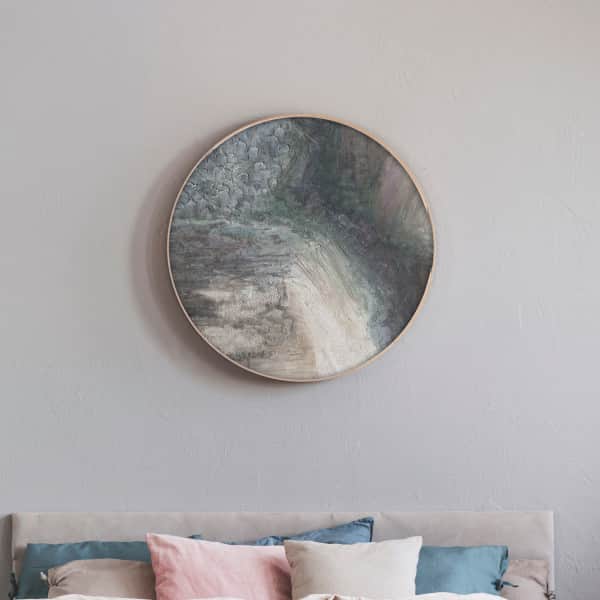 Papier peint cercle Aurora Mist